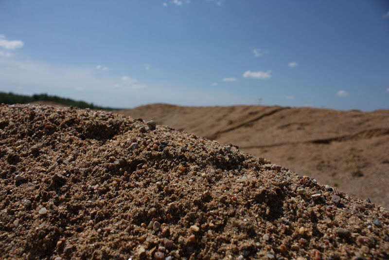 Подмосковная пустыня - карьер в Сычево.