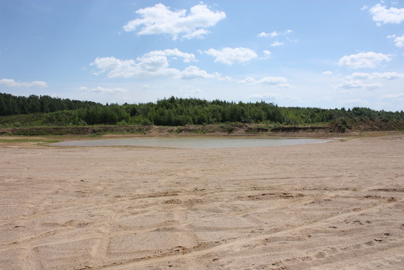 Подмосковная пустыня - карьер в Сычево.