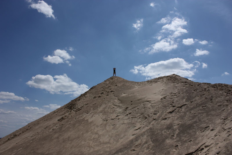 Подмосковная пустыня - карьер в Сычево.