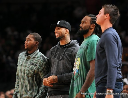 new york knicks playoffs. New York Knicks players came
