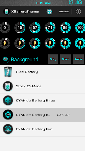 【免費個人化App】XPOSED Battery CYANide one-APP點子