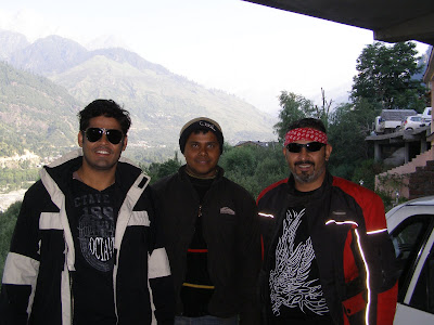 Ready for departure from Manali