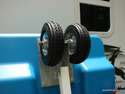 barker tote pneumatic wheels