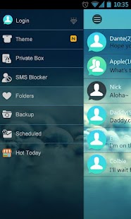 Lastest GO SMS Pro Clean Theme EX APK for Android
