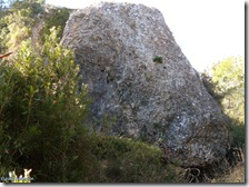Gran roca - ruta Les Torrunades - Vall d´Ebo