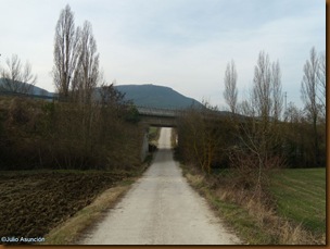 Paso bajo la carretera - ruta castro de Urri - Ibiricu