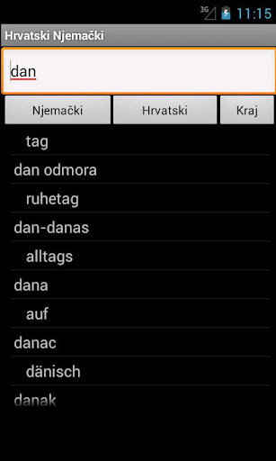 【免費旅遊App】German Croatian Dictionary-APP點子