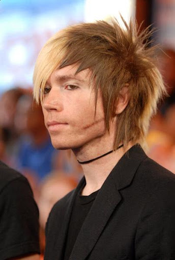 modern punk hairstyles. He looks simply awesome with his fascinating postmodern punk hairstyle.