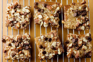 Salted Toffee Chocolate Squares