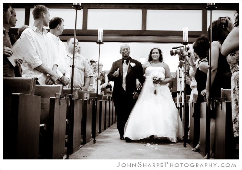 St John's Lutheran Church in Northfield, MN Wedding Ceremony Photographer