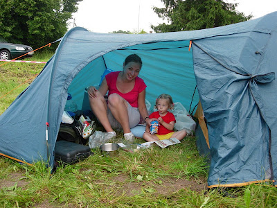 Ночная оргия в палаточном лагере