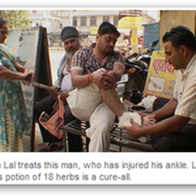 Roadside Street Doctors Are A Thriving Business in India