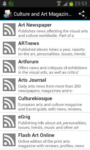 Culture and Art Magazines