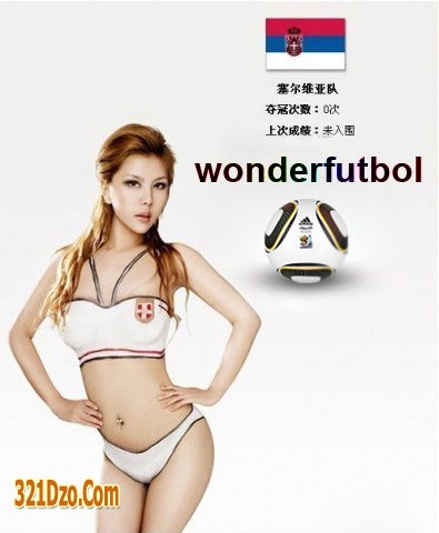 321Dzô.Com | BodyArt - 32 Đội Bóng WorldCup 2010