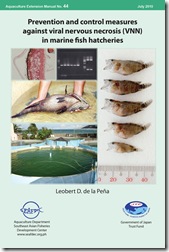 AEM 44 Prevention and control measures against viral nervous necrosis (VNN) in marine fish hatcheries