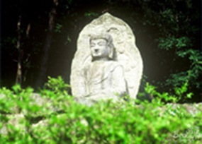 Gyeongju Seated Stone Buddha Statue of Mireukgok (Valley)