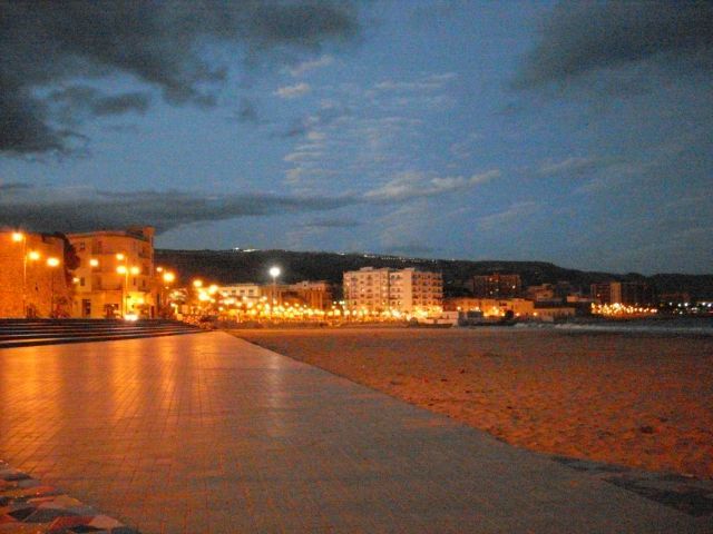 Manfredonia Blog: La spiaggia di sera