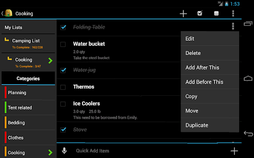 Camping Checklist(圖2)-速報App