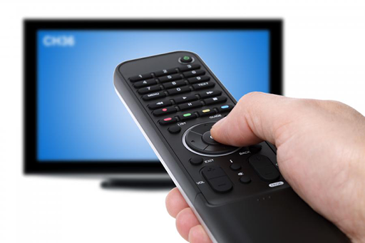 Remote control for the TV