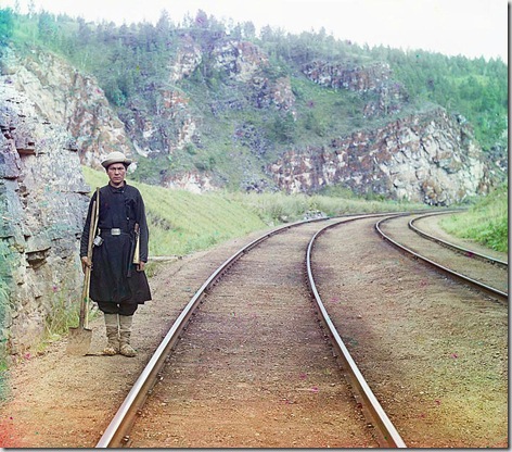 Bashkir switchman; 1910
Sergei Mikhailovich Prokudin-Gorskii Collection (Library of Congress).