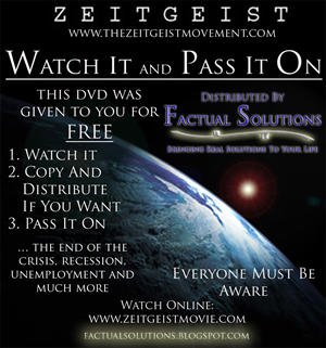 DVD Cover by Factual Solutions