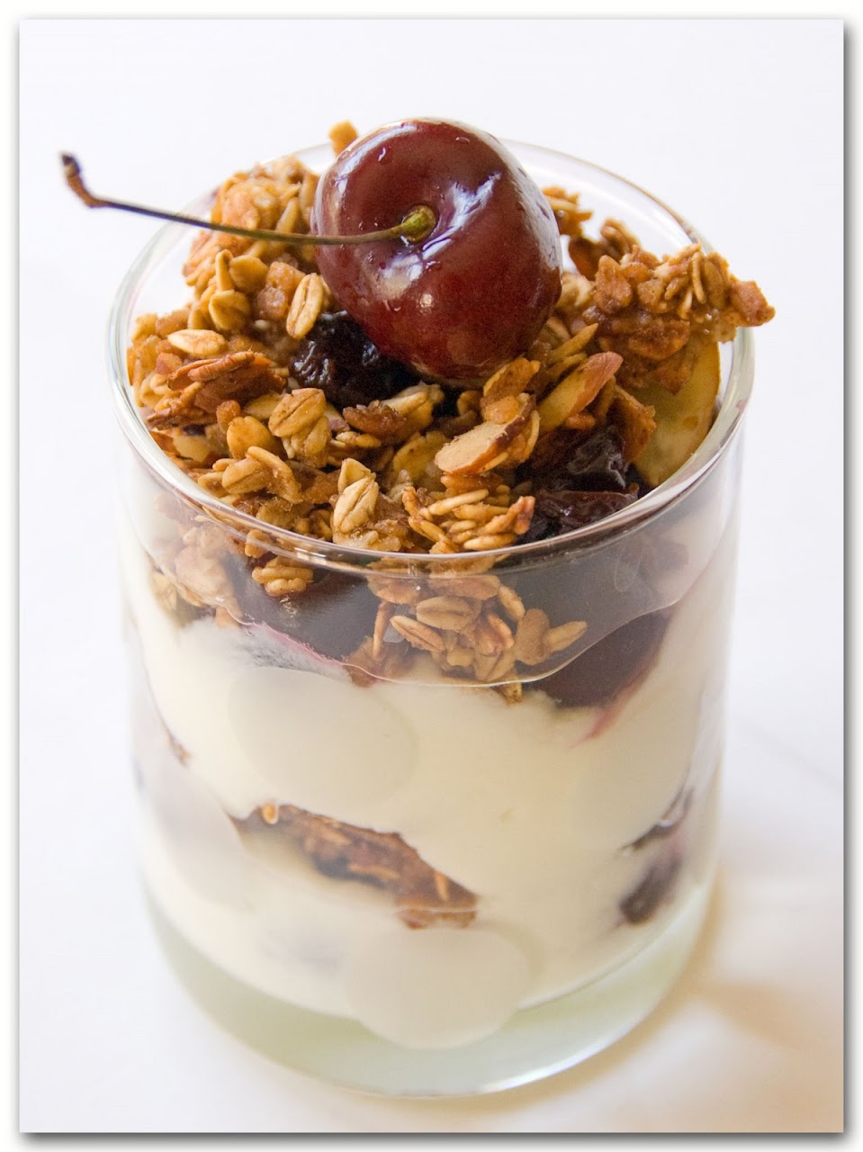 Cherry Amaretto Granola The Road Forks Travel And Food Blog