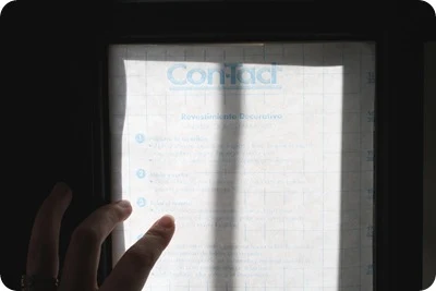 contact paper on windows