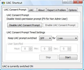 UAC Shortcut