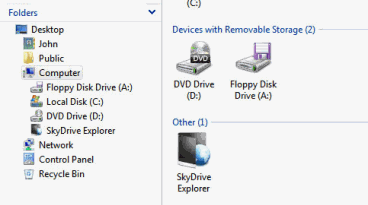 SkyDrive Explorer
