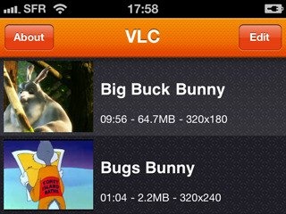 VLC for iPhone iPod Touch
