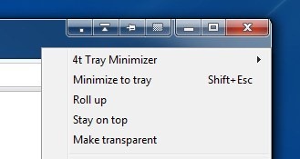 Minimize Windows to System Tray