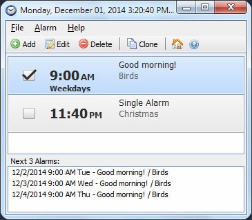 Free Windows 7 Alarm Clock