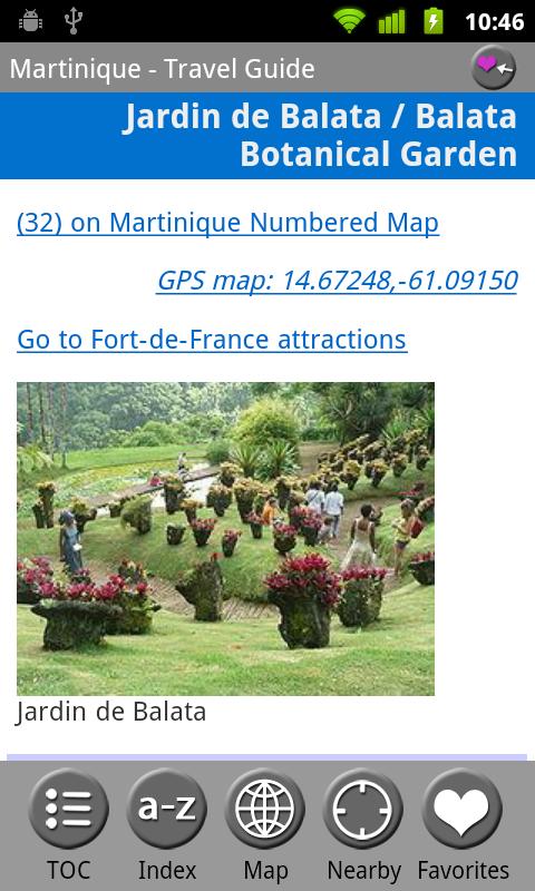 Martinique - Guide &amp; Map Screen 3