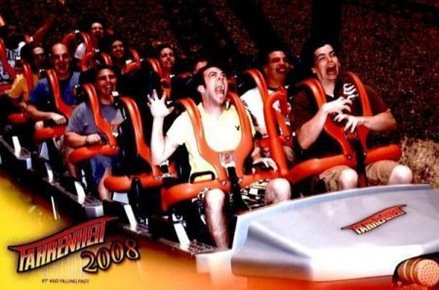 rollercoaster funny reaction