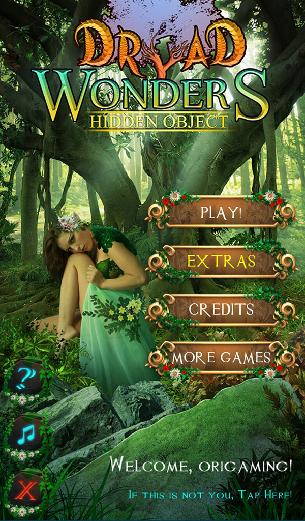 Hidden Object - Dryad Wonders Screen 1