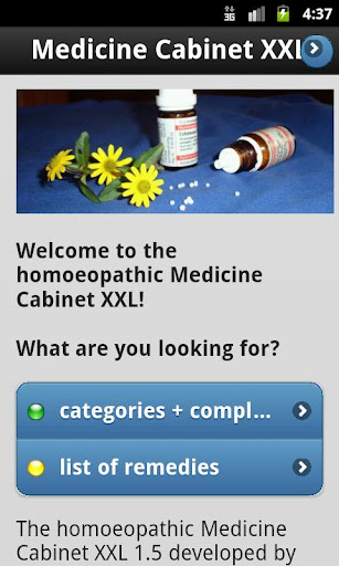 MedicineCabinet XXL Homeopathy