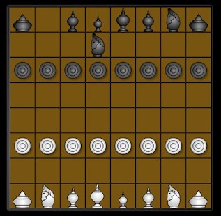 国际象棋在黑板上