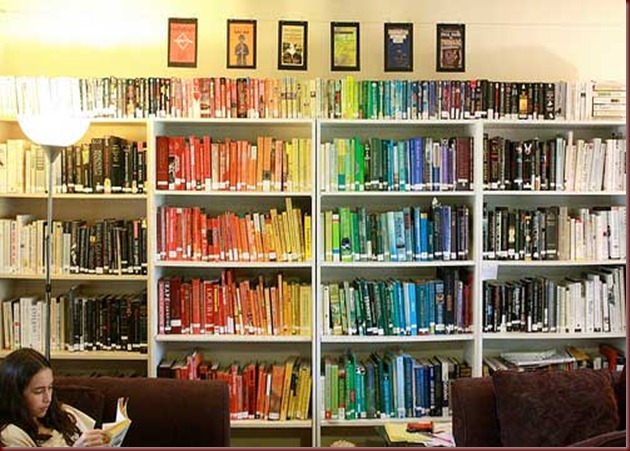Rainbow of Books.