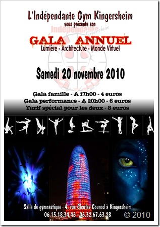 Affiche Gala 2010