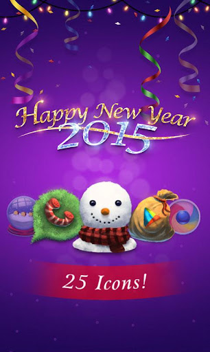 Happy New Year Launcher Theme