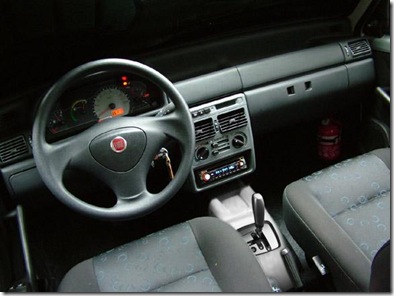 Interior Fiat Mille Dualogic
