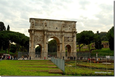 Arch of Constantine from east, tb112105093
