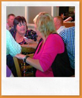 Stella and Debbie debate the religiuous significance of the Pope's visit