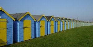 Beach Huts in Bognor