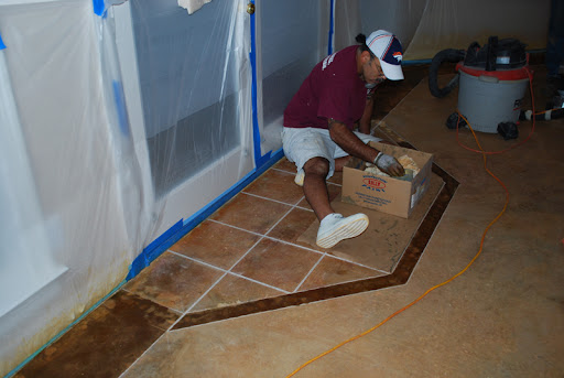 esr concrete staining Red concrete stain designs. esr concrete staining Red