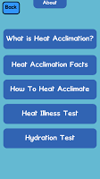 Heat Acclimation APK Ekran Görüntüsü Küçük Resim #4