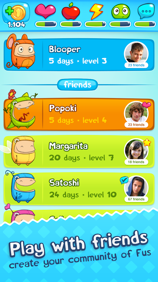    Fu & Friends (Virtual Pet)- screenshot  