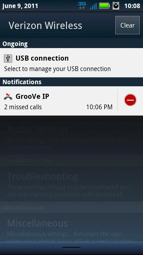 GrooVe IP - Free Calls - screenshot