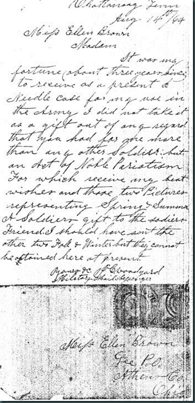 Copy of Letter from JC Woodyard to Ellen Brown thanking her for Sewing Kit_409x768