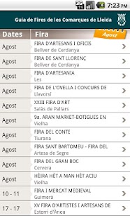 Guia Fires Comarques de Lleida Screenshots 1